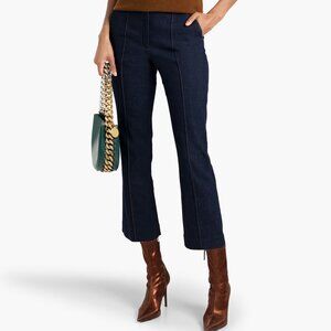 NWT Veronica Beard Tani Pant, Dark Oxford wash Sz 10